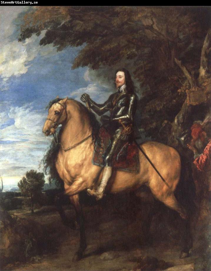 Anthony Van Dyck equestrian porrtait of charles l